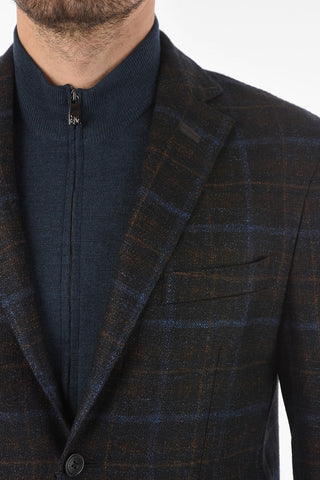 Cashmere Blend SPORTSWEAR Blazer with Removable Chest Piece