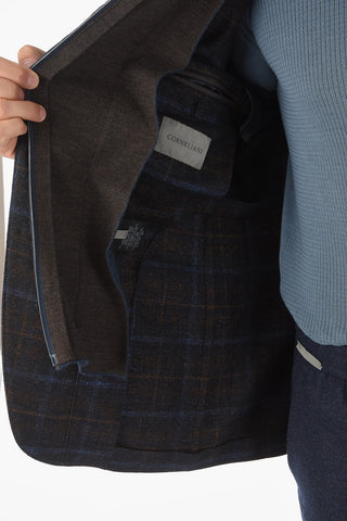 Cashmere Blend SPORTSWEAR Blazer with Removable Chest Piece