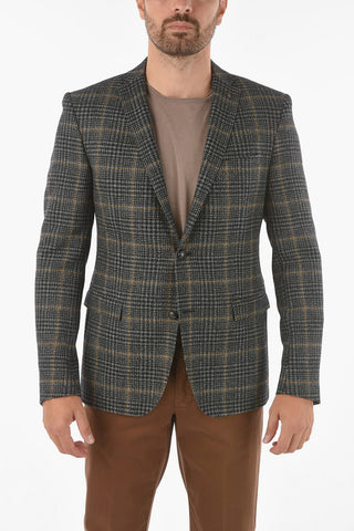 CC COLLECTION Virgin Wool RESET Blazer with Iconic Beetle Brooch