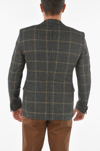 CC COLLECTION Virgin Wool RESET Blazer with Iconic Beetle Brooch