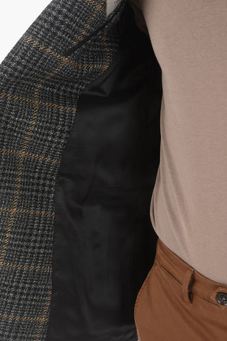 CC COLLECTION Virgin Wool RESET Blazer with Iconic Beetle Brooch