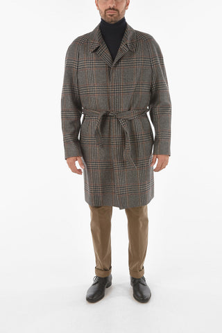 CC COLLECTION Cappotto in lana Vergine e Cashmere con Cintura