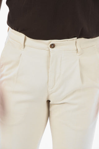 ID Stretch Cotton Pants with 5 Pockets