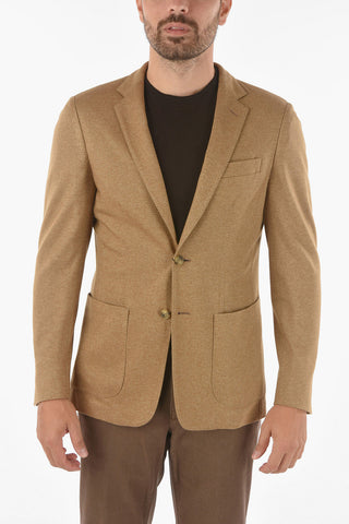 ID Cashmere Silk Bleisure Blazer with Notch Lapel