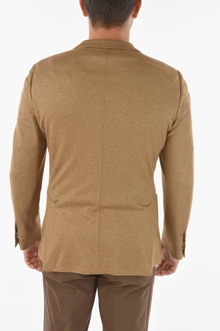 ID Cashmere Silk Bleisure Blazer with Notch Lapel