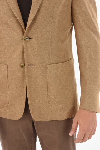 ID Cashmere Silk Bleisure Blazer with Notch Lapel