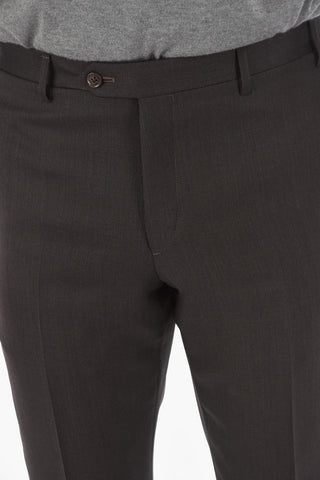 CC COLLECTION Virgin Wool RIGHT Suit with Iconic Beetle Brooch