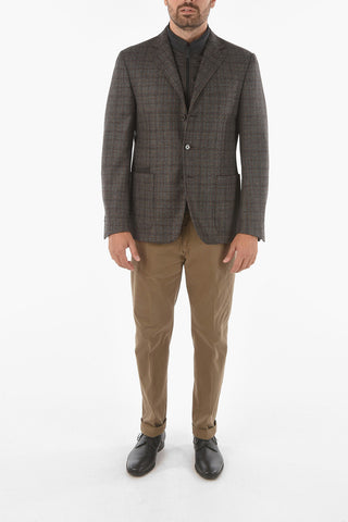 CC COLLECTION Blazer RIGHT in Lana Vergine con Chest Piece Removibile