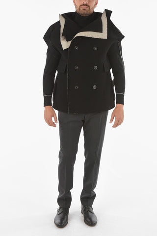 MM10 Destructured Double-breasted Vest
