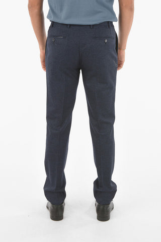 Virgin Wool GATE Suit with Notch Lapel