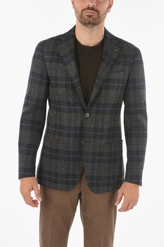 CC COLLECTION Blazer REFINED in Lana Vergine con Iconica Spilla Coleottero