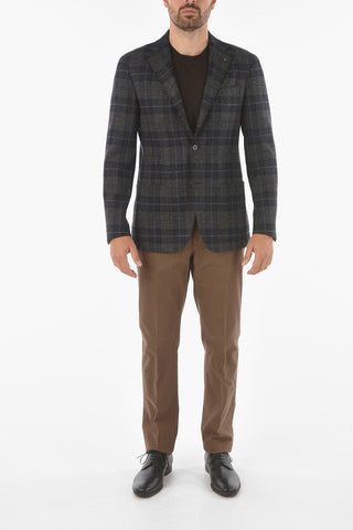 CC COLLECTION Blazer REFINED in Lana Vergine con Iconica Spilla Coleottero