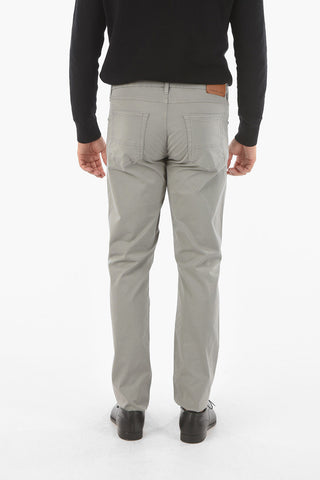 ID Pantaloni 5-tasche in Cotone Stretch 