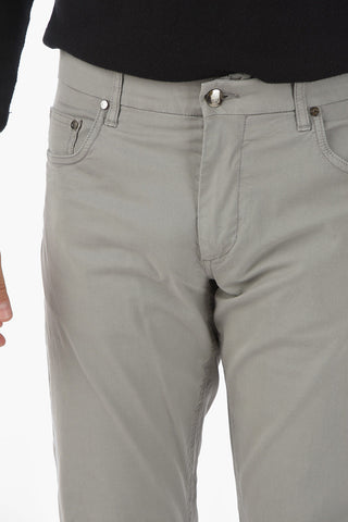 ID Pantaloni 5-tasche in Cotone Stretch 