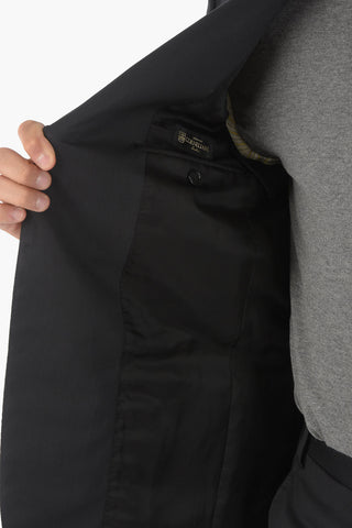 virgin wool side vents notch lapel 2-button suit