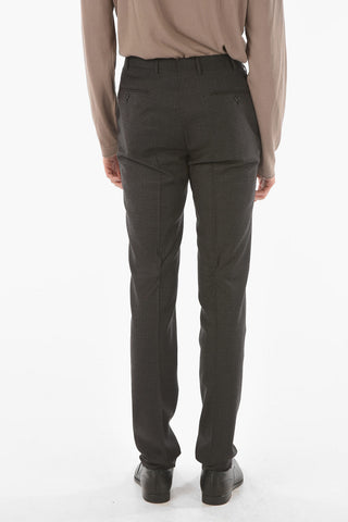 Virgin Wool Blend MANTUA Suit with Notch Lapel