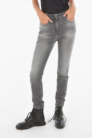 5 Pocket Slim Fit Stone Washed Denims