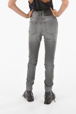 5 Pocket Slim Fit Stone Washed Denims