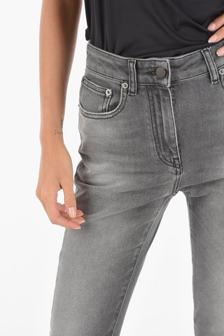 5 Pocket Slim Fit Stone Washed Denims