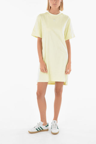 Crew Neck Cotton Tee Dress