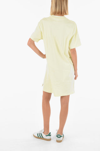 Crew Neck Cotton Tee Dress