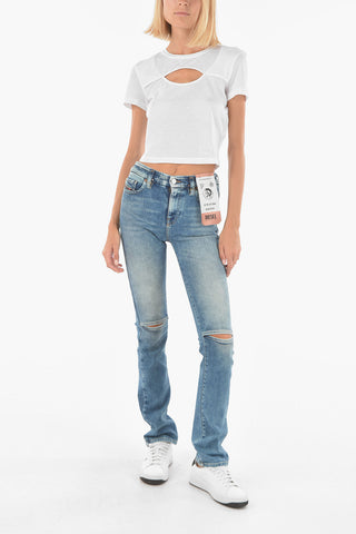 Low Waist D-SLANDY-BT Boot Cut Jeans