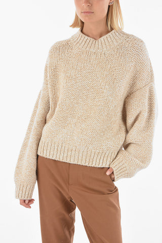 oversized JUEVES crew-neck sweater