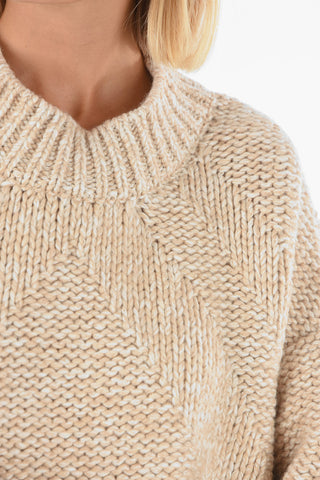 oversized JUEVES crew-neck sweater