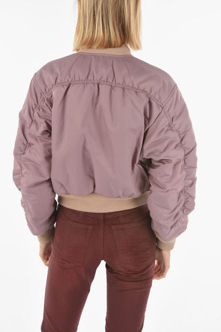 Reversible Cropped G-ALMA Padded Bomber