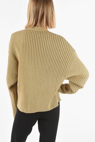 Lurex ribbed CHAKRA Cardigan