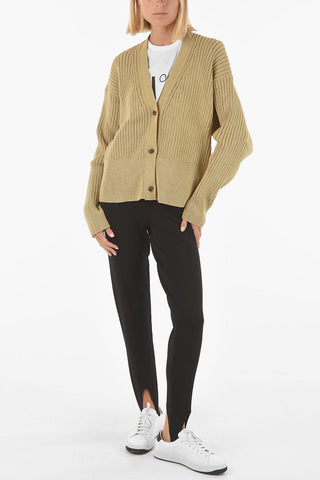 Lurex ribbed CHAKRA Cardigan