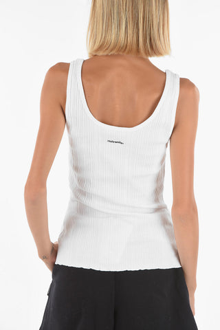 ribbed MOE SINGLET tank top