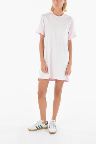 Crew Neck Cotton Tee Dress