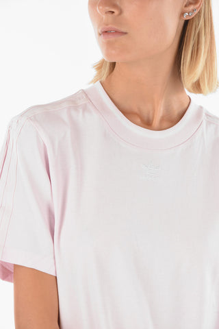 Crew Neck Cotton Tee Dress