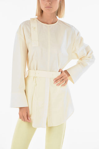 Belted Cotton LAHASUN Tunic Top