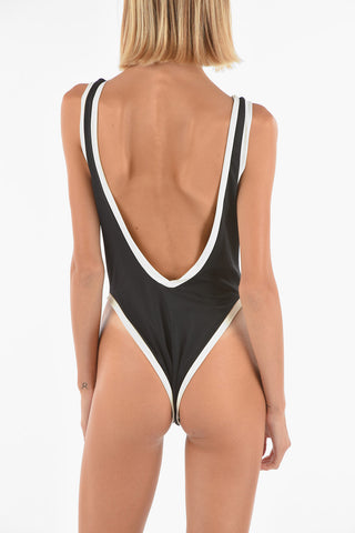 Two-Tone ECO SPORTY MAILLOT One Piece Swimsuit