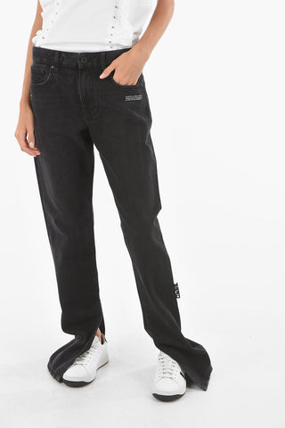 Ankle Split Slim Fit Jeans