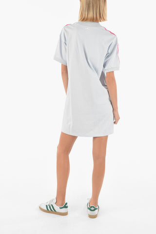 v Neck Cotton Tee Dress