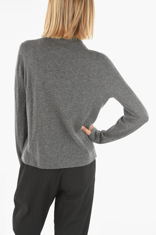 Cardigan in Cashmere con Scollo a V