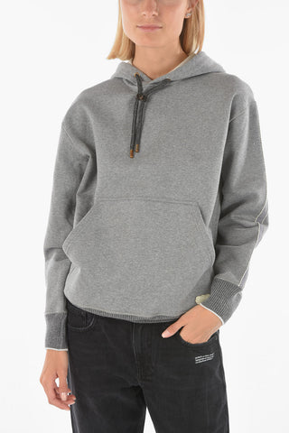 brushed cotton hoodie