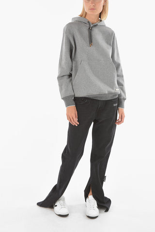 brushed cotton hoodie