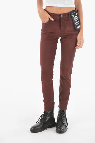 Regular Waist Velvet BABHILA Slim Fit Pants L32