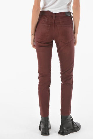 Regular Waist Velvet BABHILA Slim Fit Pants L32