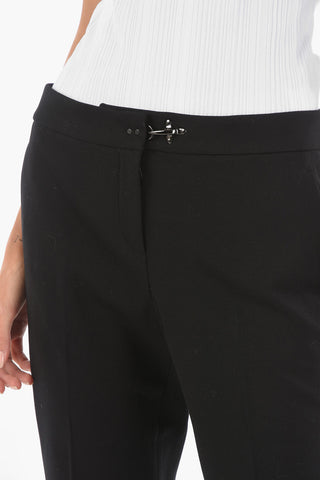 Low Rise Pants with 4 Pockets and Snap Hook Closure