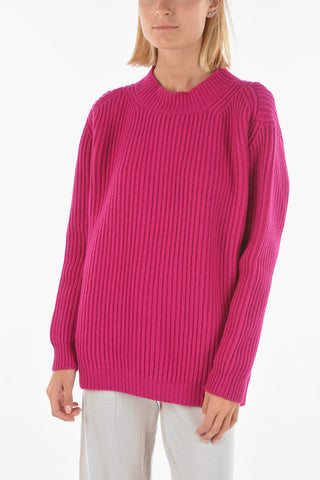 ribbed wool sweater
