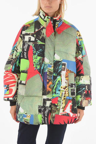 All Over Printed Puffer W-EMMICK Maxi Jacket