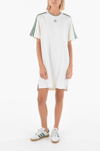 Crew Neck Cotton Tee Dress
