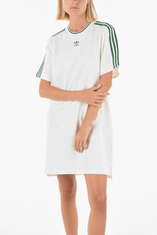 Crew Neck Cotton Tee Dress