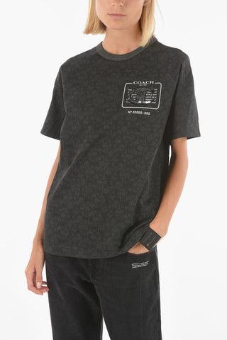 CHAMPION sequined detail crew-neck t-shirt