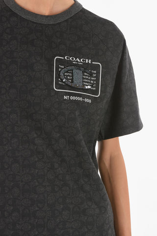 CHAMPION sequined detail crew-neck t-shirt